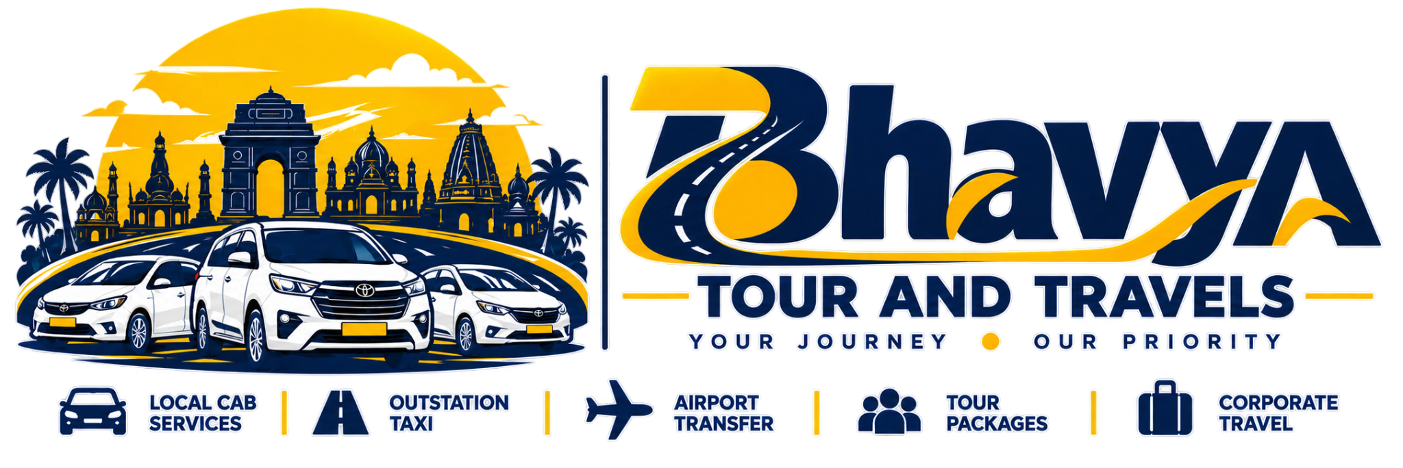 Bhavya Tour and Travels Ahmedabad logo