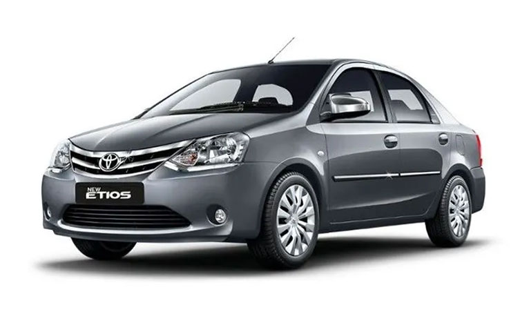 Toyota Etios Sedan taxi in Ahmedabad